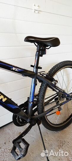 Велосипед синий подростковый бу