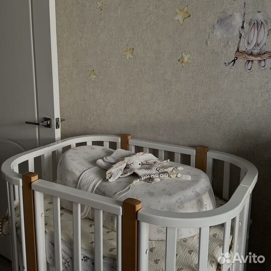 Детская кроватка трансформер Drema