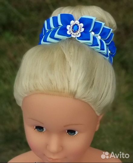 Украшение резинка на пучок