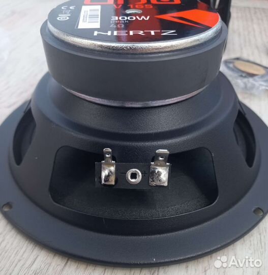 Новая 2х компонентная акустика Hertz uno k 165