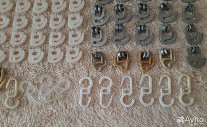 Крючки к разным карнизам