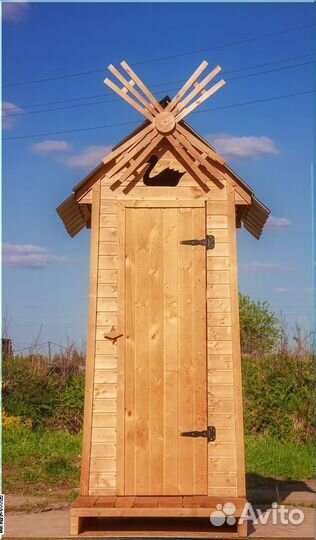 Уличный туалет с установкой TOP225