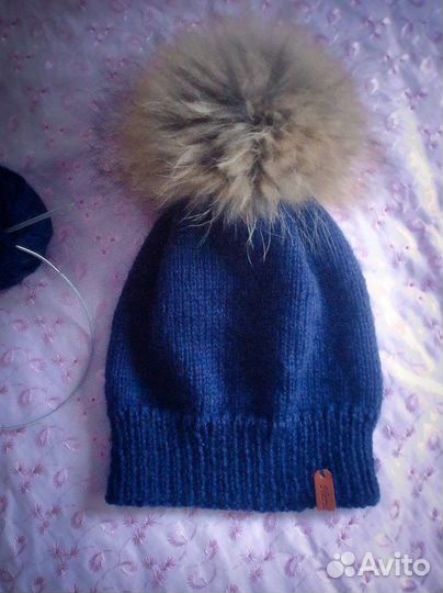 Комплект шапка, шарф