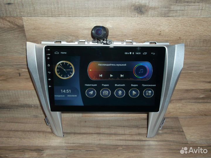 Магнитола Toyota Camry 55 Android с камерой