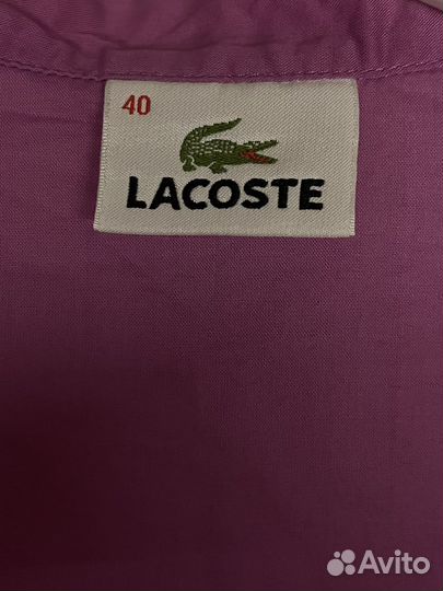 Рубашка lacoste женская