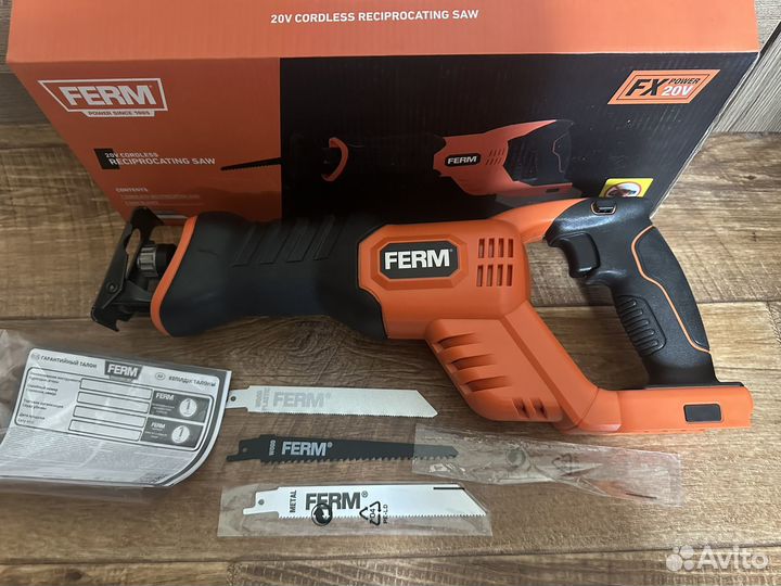 Аккумуляторная пила ferm