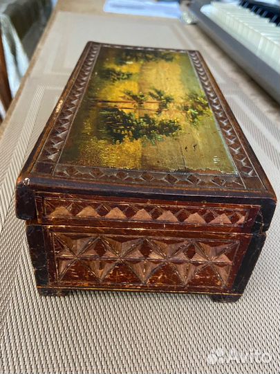 Винтажная шкатулка СССР