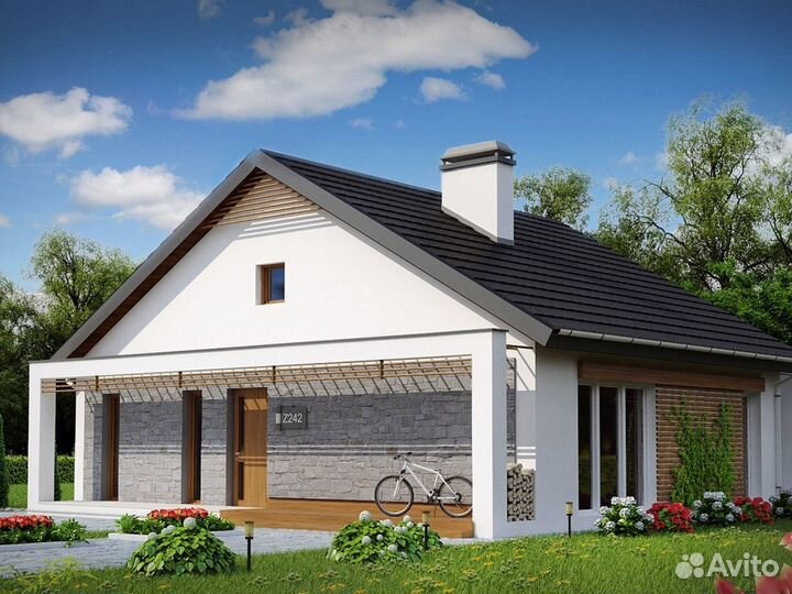 Дом из газоблока на заказ 187 мкв