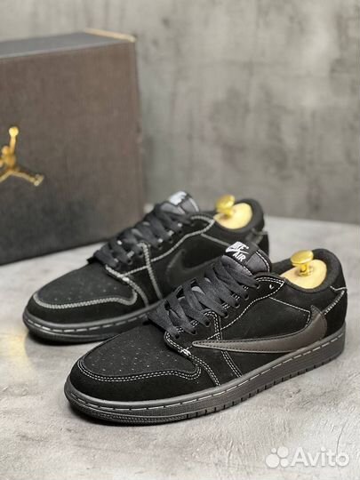 Nike Air Jordan 1 Low Travis Scott Black Phantom