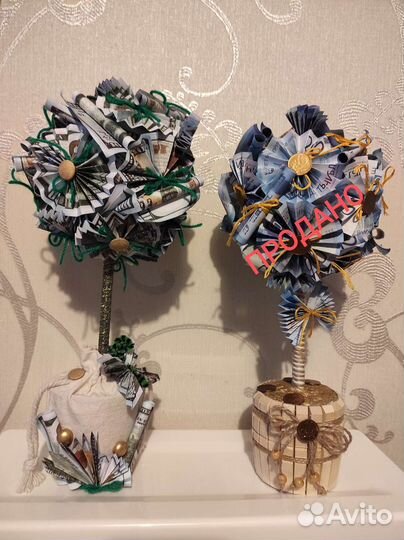 Топиарий, денежное дерево