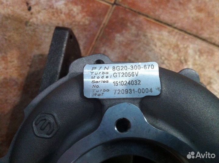 Турбина Т5 2.5. AXE. типа Garrett GT2056v7