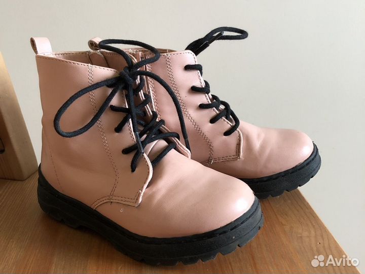 Ботинки экокожа Zara 26