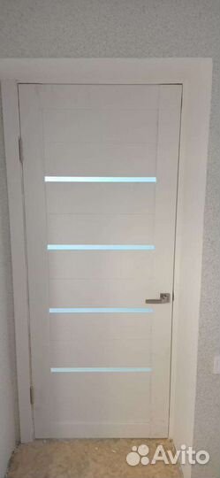 Межкомнатные двери в плёнке белые