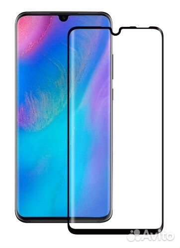 Защитное стекло 5D для Huawei p30 lite