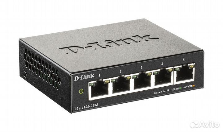 Управляемый коммутатор D-link DGS-1100-05V2/A1A