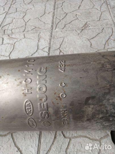 Глушитель киа Рио