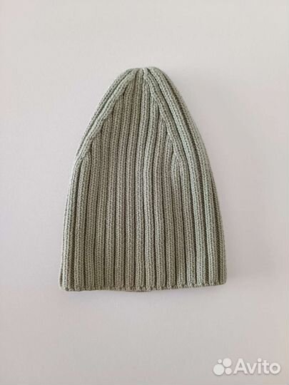 Шапка детская бини вязаная весна-осень