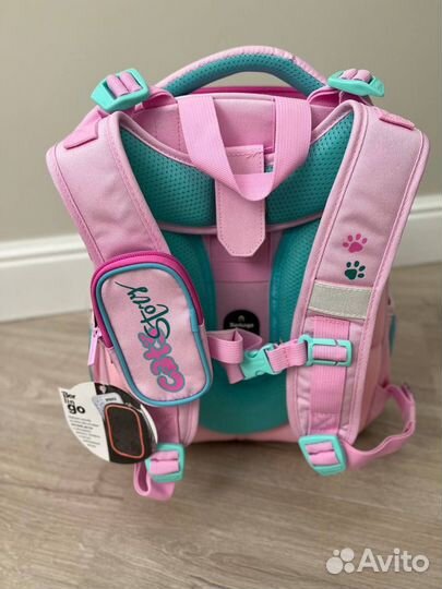 Новый рюкзак / ранец + мешок Berlingo Princess cat