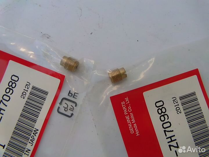 Японские жиклеры карбюратора скутера Хонда