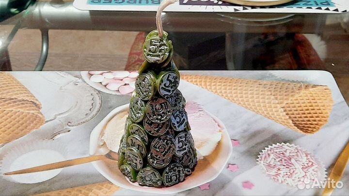 Свеча программная Денежная елка