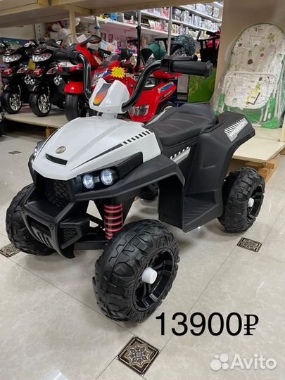 Квадроциклы и мотоциклы электрические детские