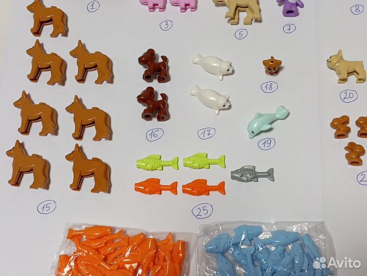 Lego животные