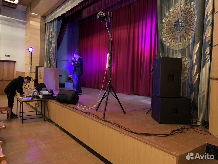 Звуковое световое оборудование (прокат,аренда)