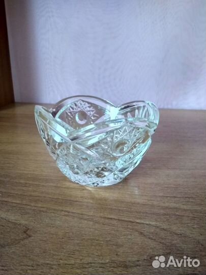 Хрустальные вазы-конфетницы СССР