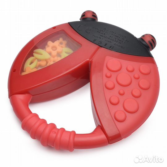 Игрушка Chicco Funny Relax Божья коровка с зубным