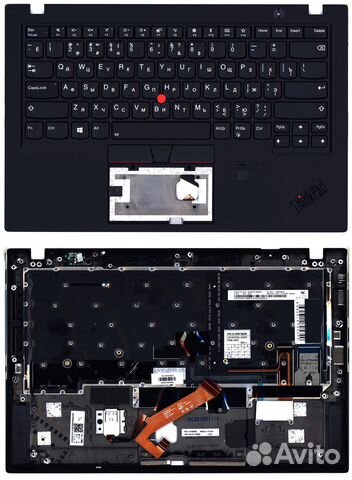 Клавиатура Lenovo ThinkPad X1 Carbon Gen 6 топкейс