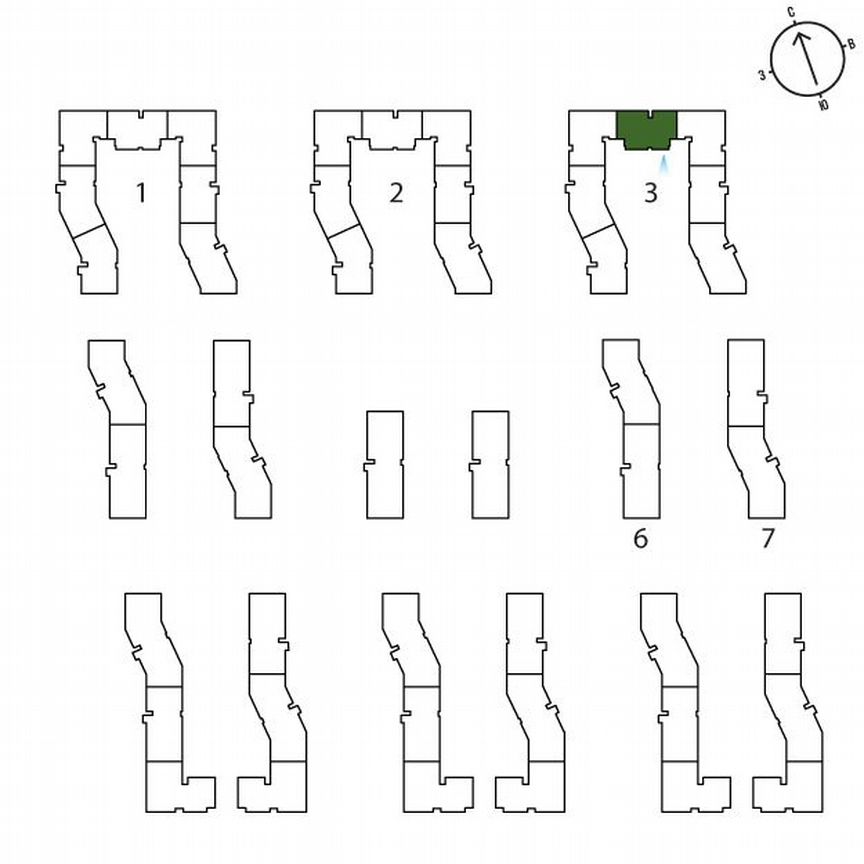 1-к. квартира, 39,4 м², 2/3 эт.