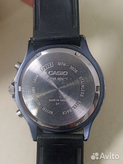 Casio mth-3020, хронограф, оригинал,винтаж