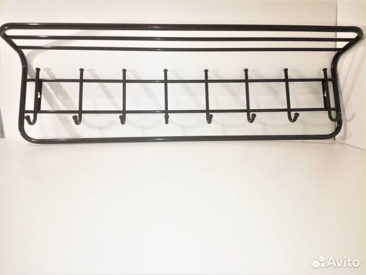 Вешалка настенная с полкой 100 см