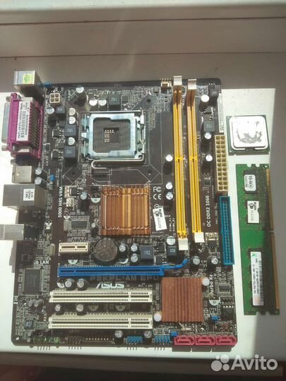 Материнская плата asus P5KPL-AM EPU