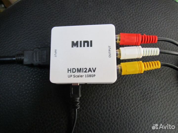 Конвертер hdmi-3RCA