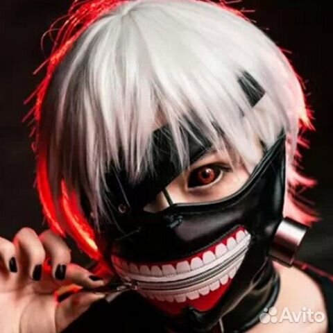 Маска Токийский Гуль/Токийский монстр/Tokyo Ghoul