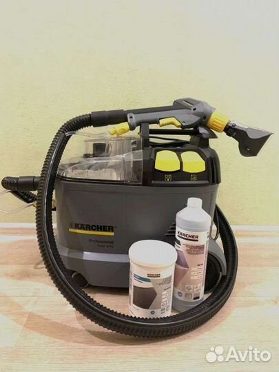 Аренда моющего пылесоса и пароочистителя Karcher