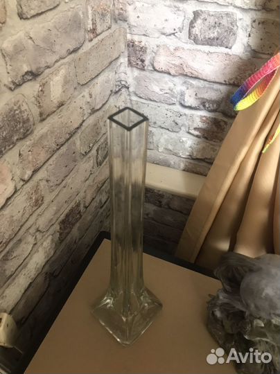 Ваза берц стекло СССР