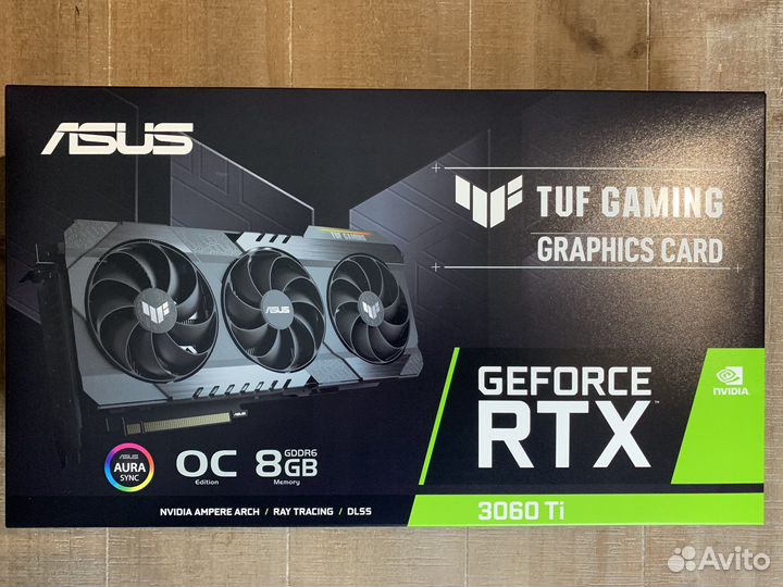 Видеокарта Asus Geforce RTX 3060ti