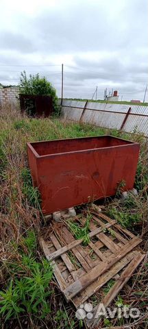 Бак для воды металлический