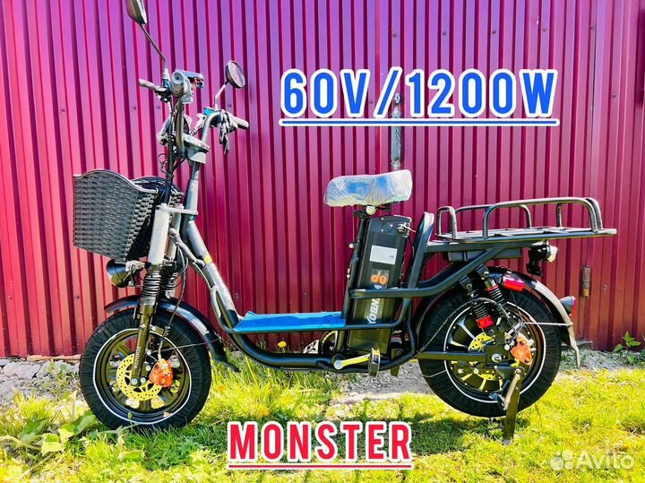 Электровелосипед 1200w (Новый, Гарантия)