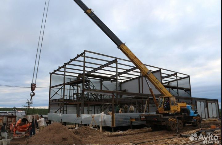 Монтаж металлоконструкций