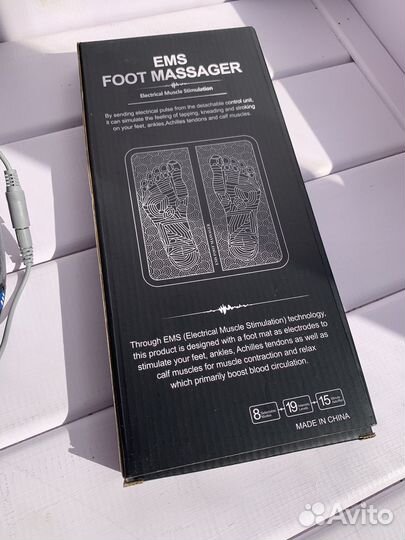 Электрический массажер коврик для ног
