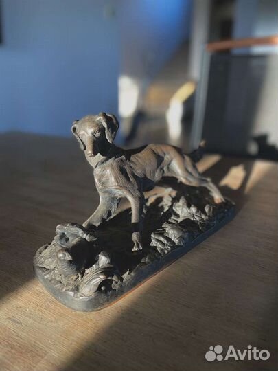 Сеттер с куропаткой Касли 1956