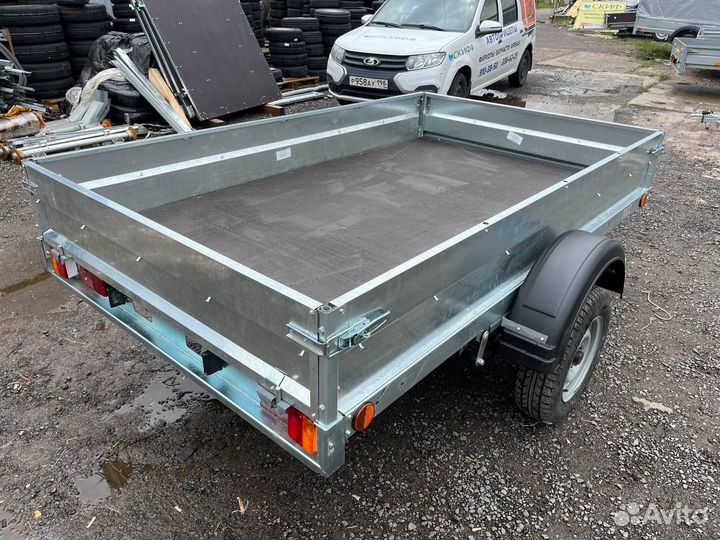 Прицеп Крепыш 2.5х1.3 м (как на фото, самосвал)