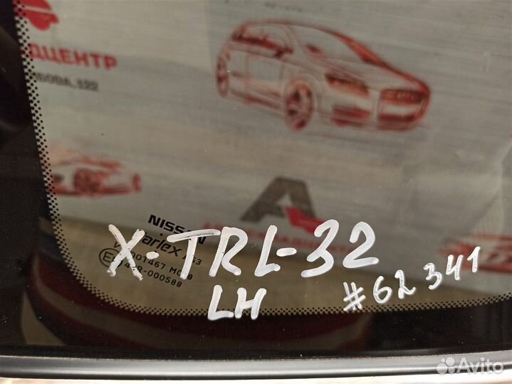 Стекло кузова боковое левое Nissan X-Trail