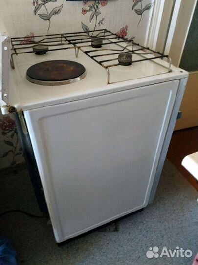 Плита газовая с электрической духовкой эльга