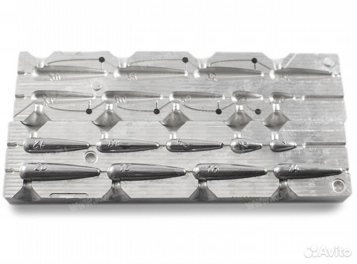 Форма для литья грузил 