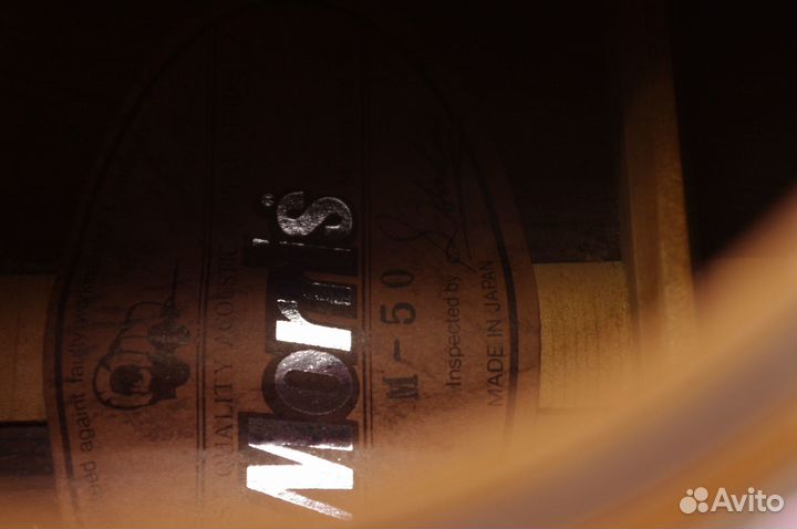 Акустическая гитара Morris M-50. Japan