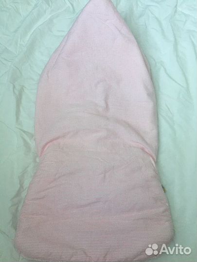 Конверт на выписку розовый